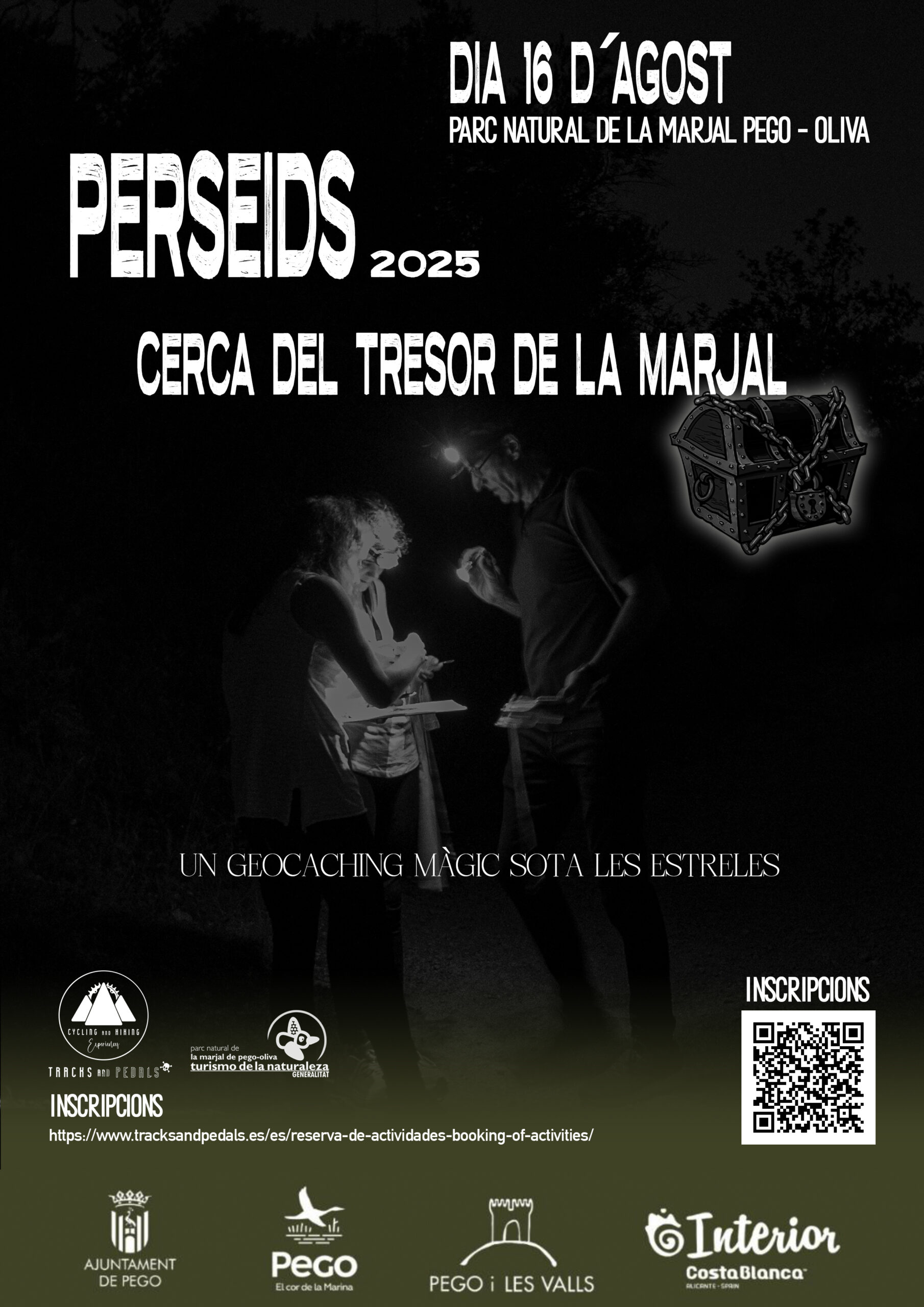 Geocaching perseidas oliva 2023